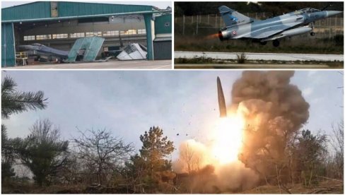 GORE NATO AVIONI: Ruske snage pogodile ukrajinsku vazduhoplovnu bazu