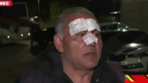 BLOKADERI PRETUKLI NEDUŽNOG ČOVEKA Oborili su me na zemlju, sav sam u krvi, sve me boli (VIDEO)