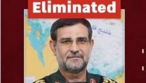 ЛОВИЋЕМО ВАС И ЕЛИМИНИСАТИ: Израел ликвидирао још једног високог иранског војног званичника