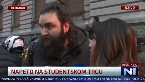 BLOKADERSKO BESNILO: Stigao vođa terorista da poziva na ubijanje policajaca (VIDEO)