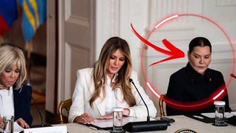 VUČE GLAVNE KONCE U KRALJEVSKOJ PORODICI: Ko je princeza koja je sedela do Melanije u Beloj kući? (FOTO)