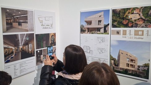 ПОКРЕТАЊЕ ПРОСТОРА И МИШЉЕЊА:  На кокурс 48. Салона архитектуре пристигло 275 радова, жири  одабрао - 114