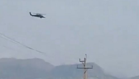 IRANCI PUCAJU NA AMERIČKE HELIKOPTERE KOJI TRAŽE PILOTA: Pogledajte snimak koji se širi na društvenim mrežama (VIDEO)