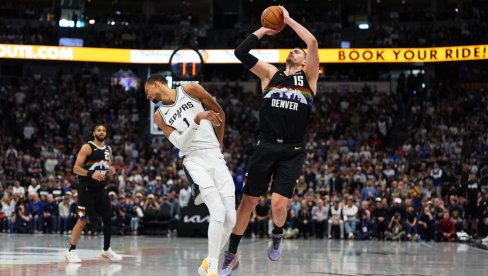 ZNA SE KO JE DOKTOR KOŠARKE! Jokić sa ova dva poteza srušio San Antonio (VIDEO)