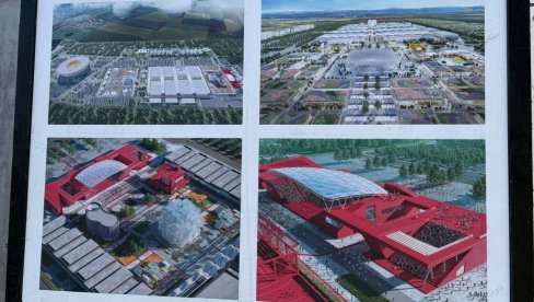 POGLEDAJTE FASCINANTNO GRADILIŠTE EKSPO KOMPLEKSA: Vučić jasno poručio - Ovo će biti najbolji deo u Srbiji (FOTO/VIDEO)