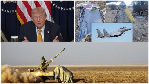 TRAMP OTKRIO ČIME JE OBOREN F-15: Sumnjali smo na iransku zamku kad je pilot poslao poruku
