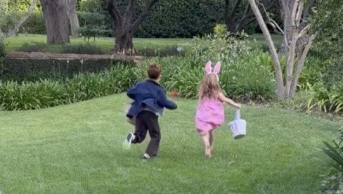 MEGAN MARKL OBJAVILA NA INSTAGRAMU PORODIČNU PROSLAVU USKRSA: Princ i princeza u potrazi za jajima (FOTO)