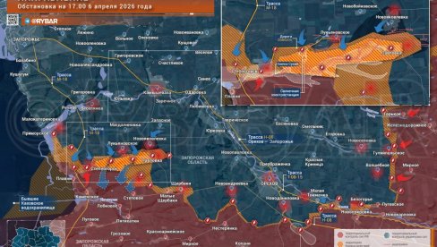 KIJEVSKA PROPAGANDA NIJE PREŽIVELA DODIR SA STVARNOŠĆU: Prodor ka Orehovuširom otvorio kapiju ka Zaporožju