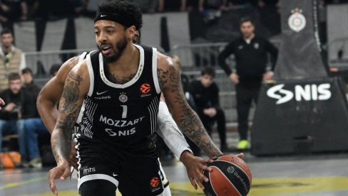 DIŽE SEBI CENU: Partizanov MVP Karlik DŽons ne prestaje da dominira