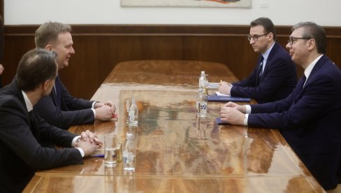 TAČNO U 10 ČASOVA: Vučić se sastaje sa Peterom Sorensenom