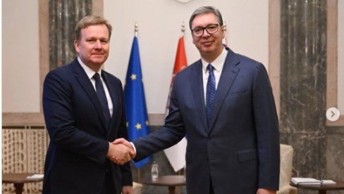 JEDNOSTRANE MERE PRIŠTINE STVARAJU OZBILJAN PRITISAK NA SRPSKI NAROD: Vučić sa Sorensenom o ključnim pitanjima za odnose u regionu (FOTO)