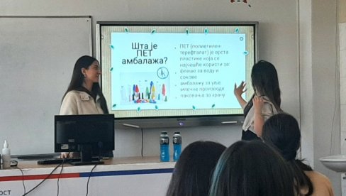 „Korak za budućnost“ - „Gradska čistoća“ kompostira sa srednjoškolcima u Sedmoj beogradskoj gimnaziji