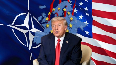 TRAMP KIPTI OD BESA: Trošenje biliona dolara na NATO radi odbrane od Rusije je smešno