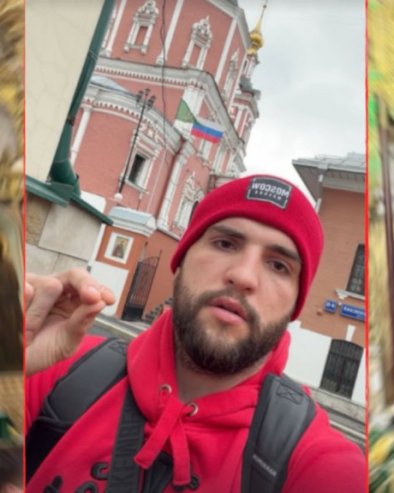 POSETIO SVETINJU U RUSIJI: Veljko se iz Moskve oglasio na Veliki četvrtak - prethodno ga pričestio dugogodišnji duhovnik njegove majke (FOTO)