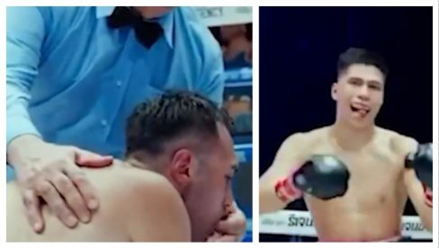 NAJBRUTALNIJI NOKAUT? Uspavao je rivala na nestvaran način (VIDEO)