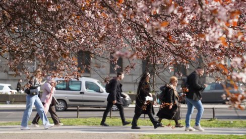 ВРЕМЕ СУТРА: ТОПЛИЈЕ, ДО 25 СТЕПЕНИ:  Временска прогноза за среду, 20. мај