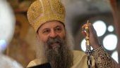 Patrijarh Porfirije u Pećkoj Patrijaršiji služio svetu liturgiju na Veliku subotu