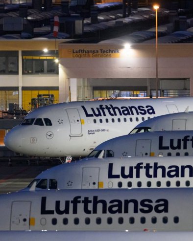 ШТРАЈК ПИЛОТА ЛУФТХАНЗЕ: У понедељак и уторак, отказани летови