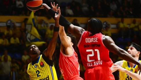 HAPOEL POBEDIO MAKABI: Evo šta ovaj trijumf znači za Crvenu zvezdu (FOTO)