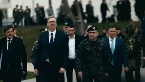 Za narod naš, za našu Srbiju! Vučić objavio moćan video sa Kobrama