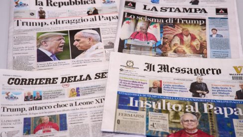 Trampa nastavlja po svome: Opet prozivao papu