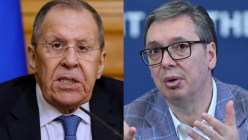 Lavrov: Vučić je veliki političar sa iskustvom