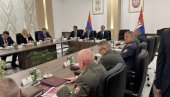Увек смо се трудили да сачувамо српску позицију: Вучић после састанка са највишим руководством Министарства одбране и Војске Србије