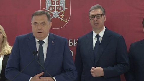 GRANICE NAM NE MERE IDENTITET! Dodik: Vučić je razumeo nešto što nije uvek bilo podrazumevano u Beogradu