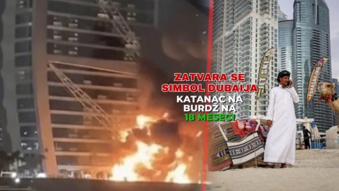 Zatvara se simbol Dubaija na 18 meseci: Pogodio ga iranski dron - gotovo 2 godine katanac na Burdž el Arab (VIDEO)