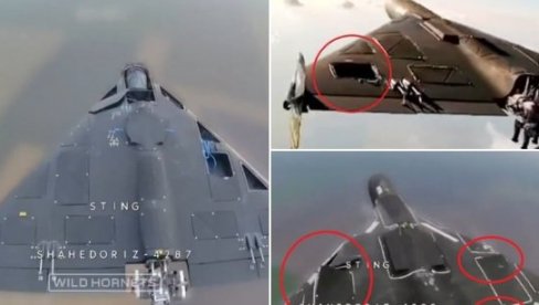 Ukrajinci objavili snimak: Ruski dronovi se doslovno raspadaju u letu (VIDEO)