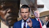 Трампов ратни министар се поштено избламирао: Хегсет и лажни библијски стихови из хит филма? Снимак виралан (ВИДЕО)