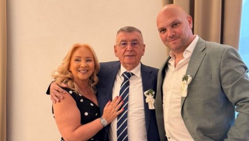 Kumstvo koje traje decenijama: Mihajlo Šaulić venčao i drugog Koletovog sina i nastavio porodičnu tradiciju (FOTO)