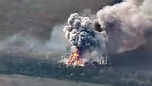 Украјинци спржили "руског змаја": "Сонцепјок", који жари и пали, завршио у пламену (ВИДЕО)