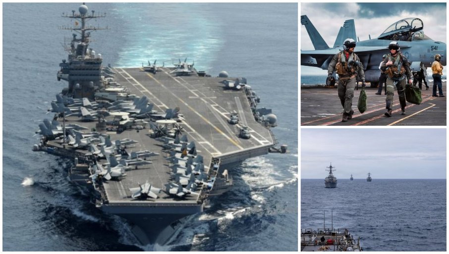 (MAPA) Šta se dešava sa američkom flotom? Situacija u Ormuzu napeta, Tramp zatvara Bliski istok sa 3 strane (VIDEO)