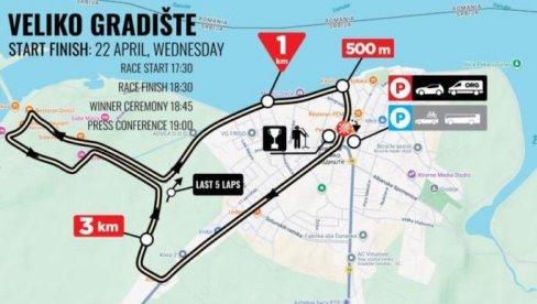 Tačno u 11 sati iz centra Beograda: Velika biciklistička trka kreće u sredu sa Savskog trga