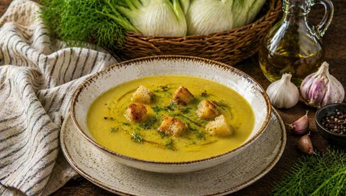 KREM SUPA OD KOMORAČA I KROMPIRA: Lagana, mirisna i puna ukusa