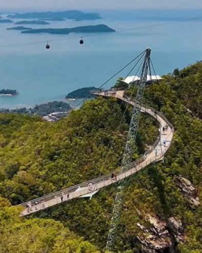 Мост који не води никуда и један од најстрмијих нагиба у свету - ремек-дело инжењерства (ВИДЕО)