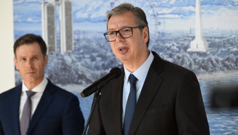 PONOS BEOGRADA I SIMBOL SRBIJE UMESTO MOČVARE Vučić: Od nekadašnjeg zmijarnika smo napravili najlepše mesto u ovom delu Evrope