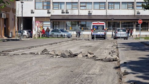 На "поправном" још једна улица: Извођачи радова нису се прославили обављеним пословима у центру Куле