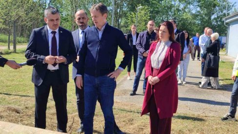 Radovi na vodosnabdevanju u Ćupriji: Ministar Glišić posetio izvorište Strelište (FOTO)
