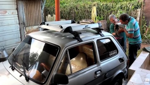 Ne treba mu beznin, ni struja: Prepravio peglicu - ide na ćumur zbog nestašice goriva (Video)