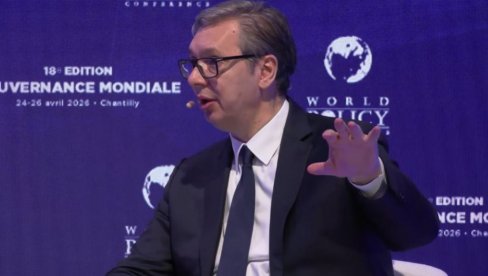 Picula govori često, a glupo Vučić se obraća iz Šantilija nakon moćnog govora na Međunarodnoj konferenciji o globalnoj politici
