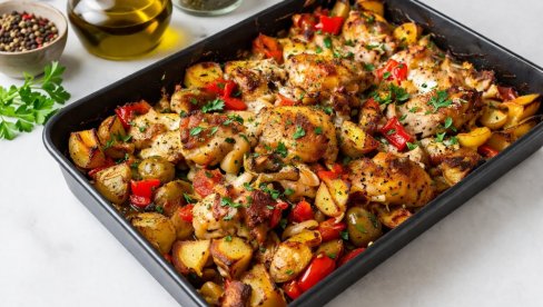 ГИРОС ПИЛЕТИНА СА КРОМПИРОМ: Осваја на први залогај