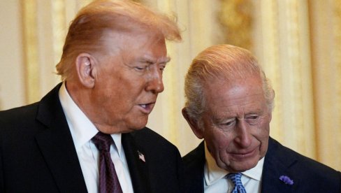 Трамп и краљ Чарлс су рођаци! Председник САД одушевљен: Вау, то је лепо, одувек сам желео да живим у Бакингемској палати