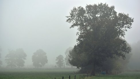 JUTRO HLADNO, PONEGDE SA MAGLOM: Evo kakvo nas vreme očekuje tokom dana