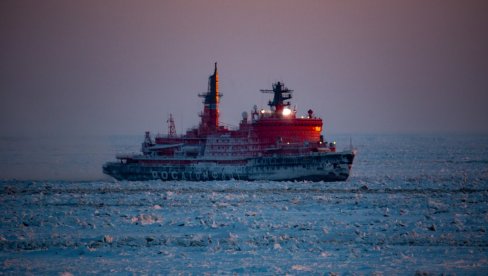 PRVI PUT U ISTORIJI: Brodovi Severne flote probili se kroz ledeni Šokaljski moreuz
