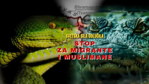 Stop za muslimane i migrante! Svetska sila duž granice pušta krokodile i zmije otrovnice: Da nije zlokobno bilo bi smešno