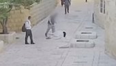 Uznemirujući snimak zverskog napada na hrišćanku! Muškarac išutirao časnu sestru u srcu Jerusalima