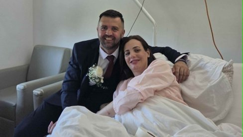 Судбоносно Да у - болничкој соби: Несвакидашње венчање у Источном Сарајеву