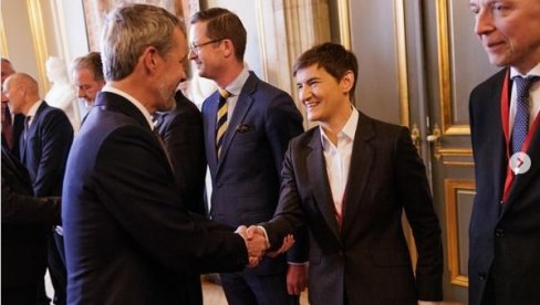 Velika čast za Srbiju Brnabićeva gošća kralja Danske Frederika Desetog: Hvala Vam na srdačnom gostoprimstvu i divnom prijemu